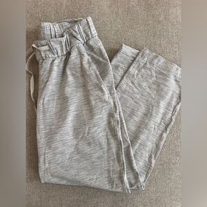 Lululemon Gray Striped Pants
